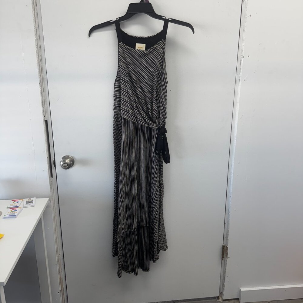 Maeve Anthropology Asymmetrical Black Sleeveless Dress - XS, - Picture 9 of 11